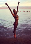 Stacy Keibler - All Muddy in a Bikini in the Dead Sea